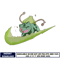 Logo nike Bulbasaur embroidery design