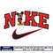 Logo Nike disney mickey mouse embroidery design