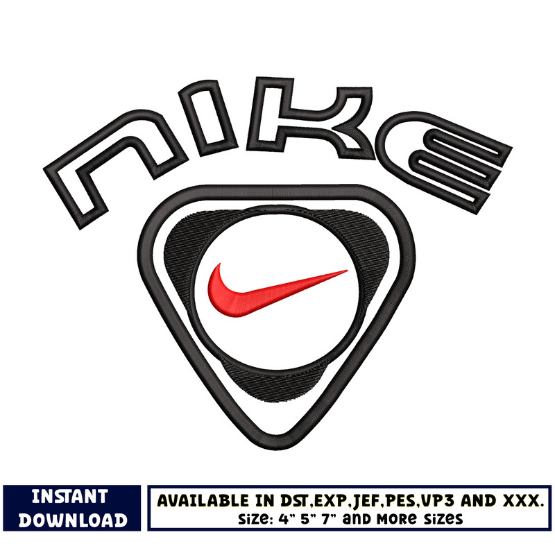 Logo nike embroidery