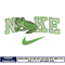Logo Nike flog disney embroidery design