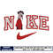 Logo Nike Goofy dog embroidery design