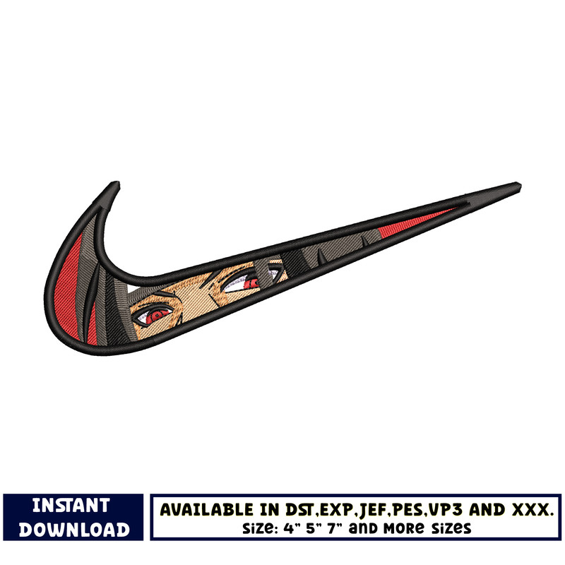 Logo Nike Itachi embroidery design