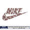 Logo nike louis vuitton embroidery design