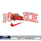 Logo Nike Mcqueen embroidery design