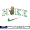 Nike squirrel embroidery design