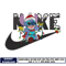 Nike Chrismas Stitch embroidery design