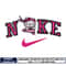 Nike and Hello kitty embroidery design
