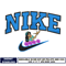 Nike Jasmine Pose embroidery design