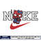Nike kitty spiderman embroidery design
