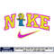 Nike Lisa Simpson embroidery design