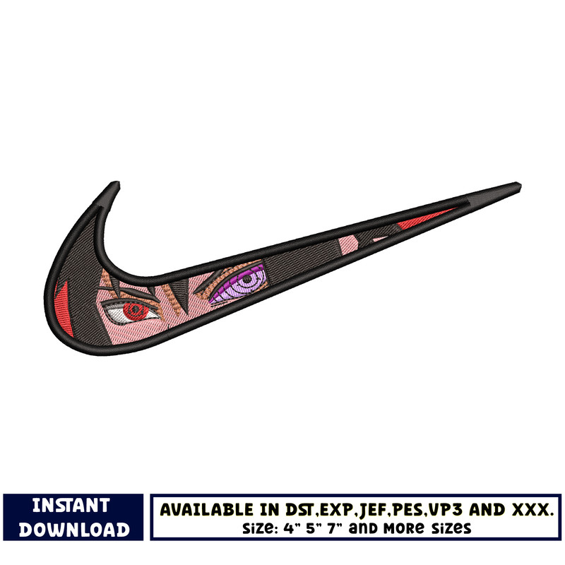 Nike Madara eyes embroidery design
