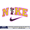 Nike Minnie Mouse embroidery design