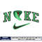 Nike snake embroidery design