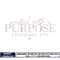Purpose embroidery design