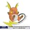 Raichu embroidery design