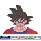 Son goku embroidey design