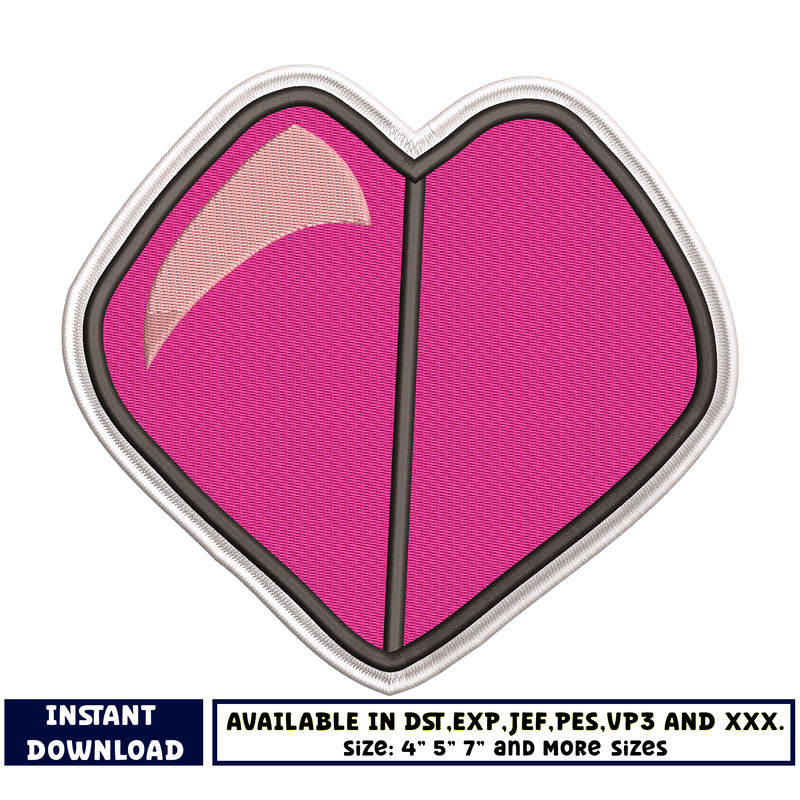 Soul Badge embroidery design