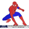Spiderman movie embroidery design