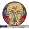 Sukuna face embroidery design