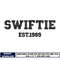 Swiftie est 1989 embroidery design