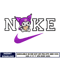 Swoosh x Kuromi embroidery design (2)