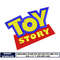 Toy story logo embroidery design