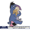 disney Pooh Eeyore embroidery design