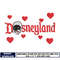eve love disneyland embroidery design