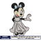minnie married embroidery