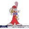 Roger Rabbit embroidery design