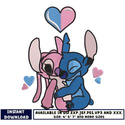 stitch angel embroidery design