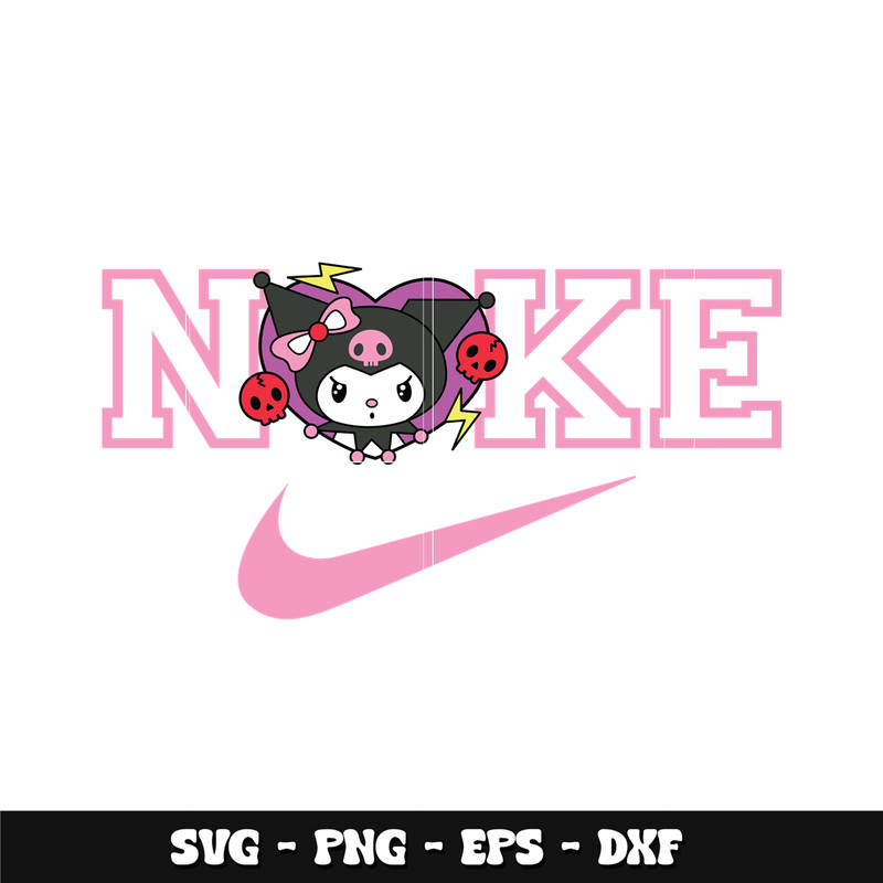 Hello Kitty Kuromi Svg