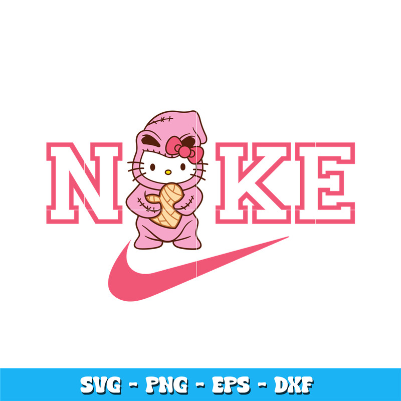 Hello Kitty x Oogie Boogie Svg