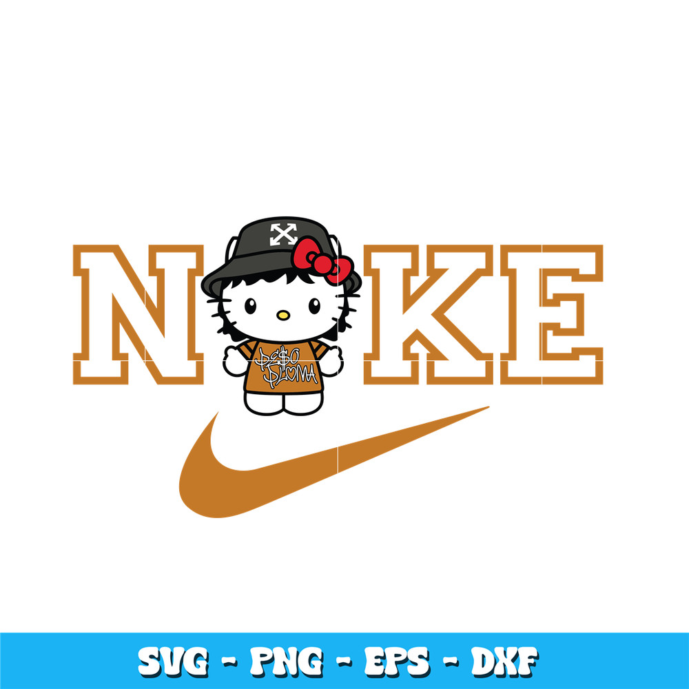 Hello Kitty Peso Pluma Svg