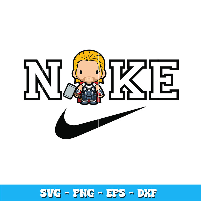 Nike Thor Chibi Svg