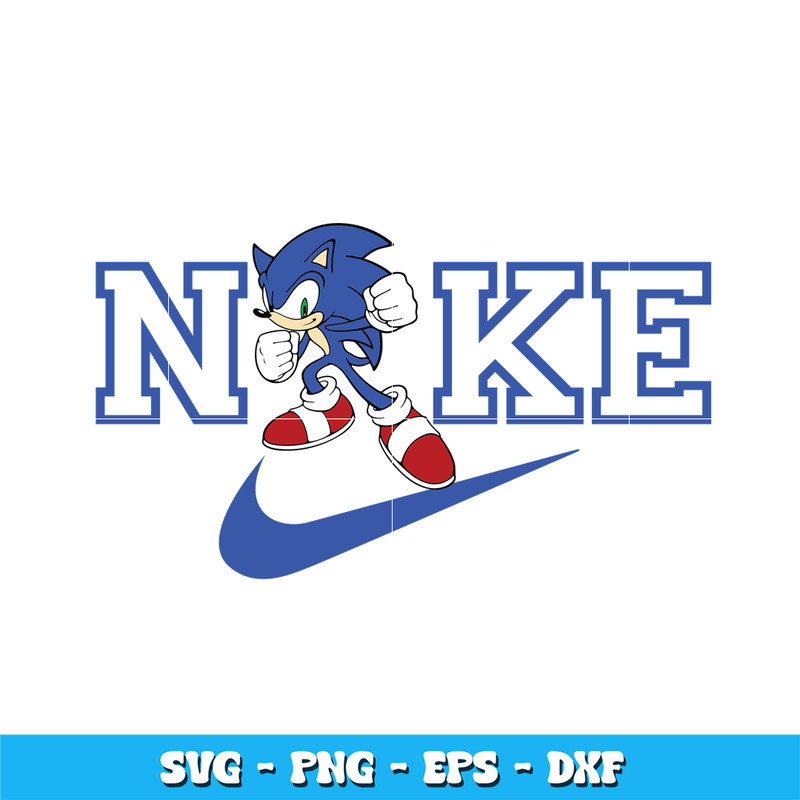 Swoosh Sonic Svg