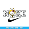 Swoosh Kitty Bee Svg