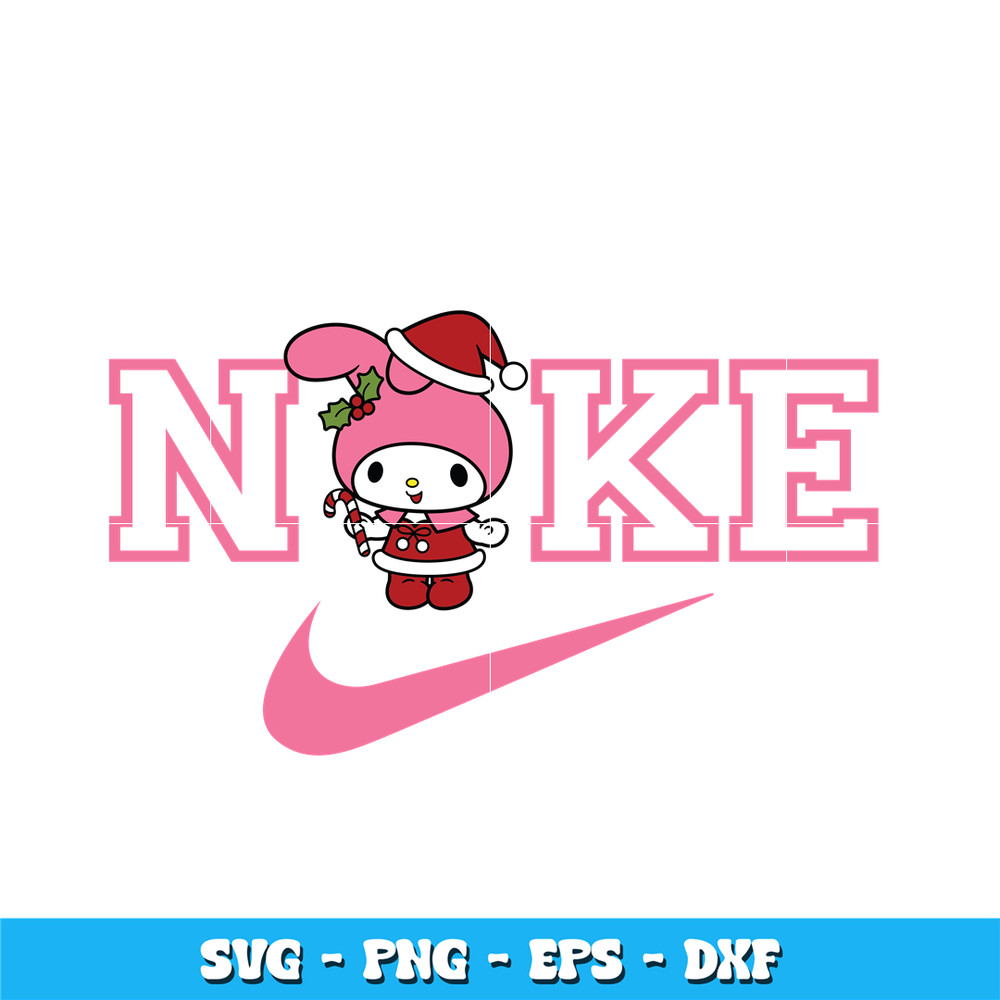Swoosh x Pink Kuromi Svg