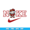 Swoosh Kitty Baseball Svg