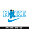 Swoosh x Cookie Monster Svg