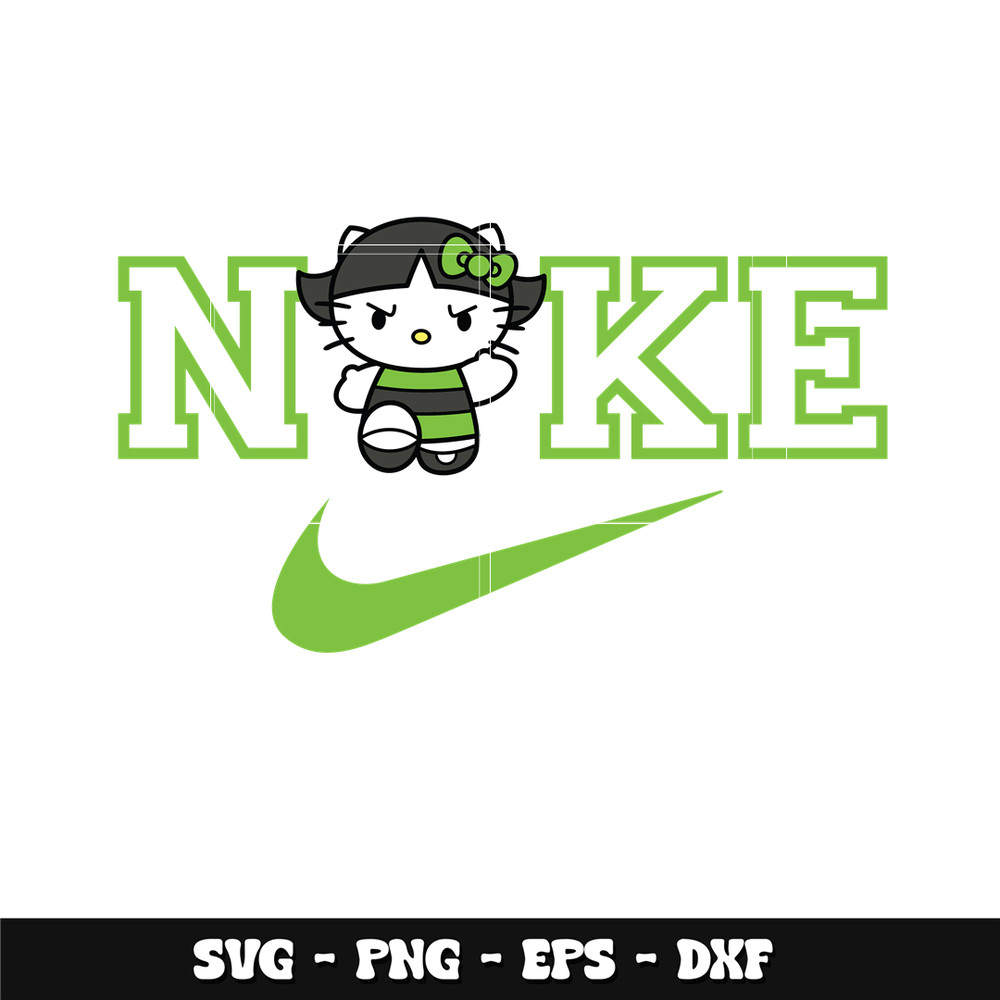 Hello Kitty x Buttercup Svg