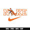 Swoosh Orange Rainbow Svg