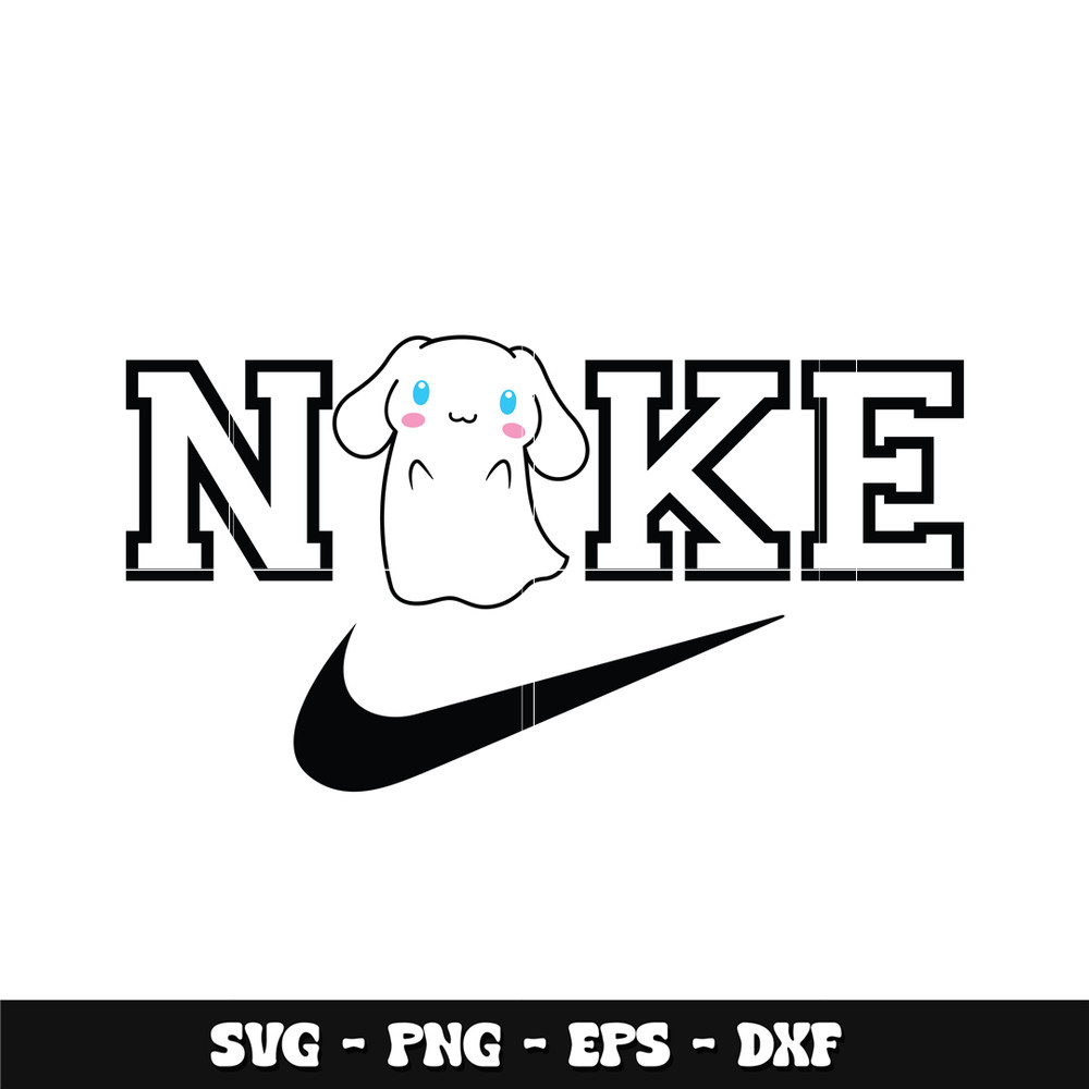 Nike Bunny Ghost Svg
