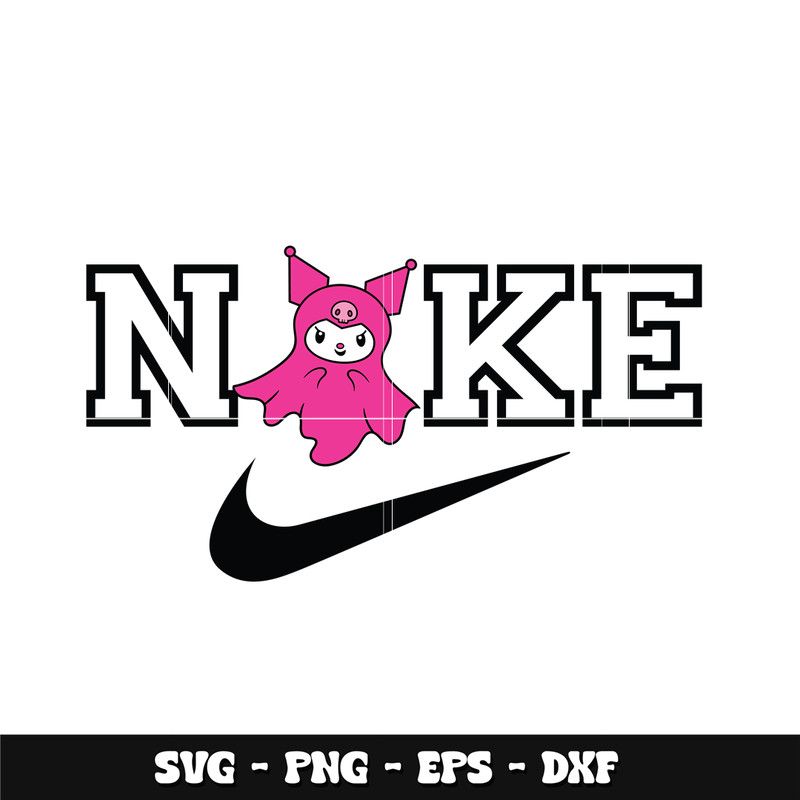 Nike Kuromi Ghost Svg
