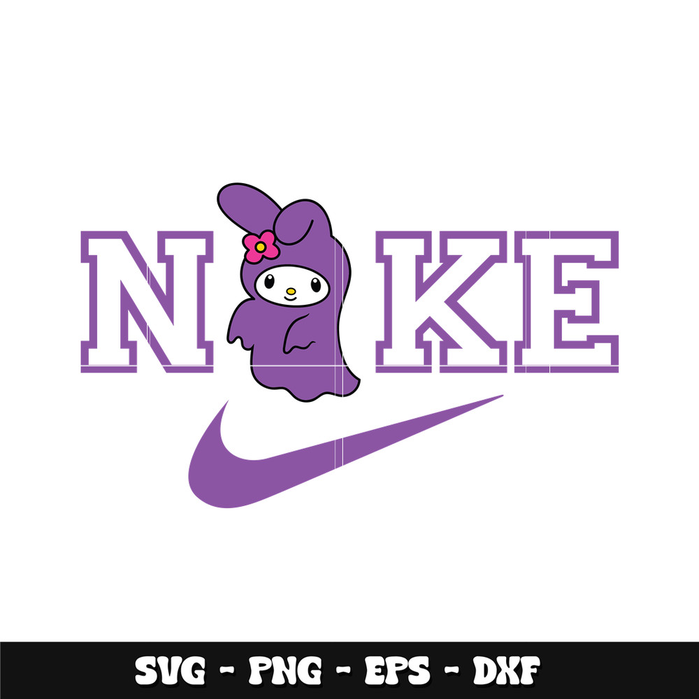 Nike Kitty Ghost Svg