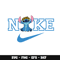 Nike and Stitch Svg