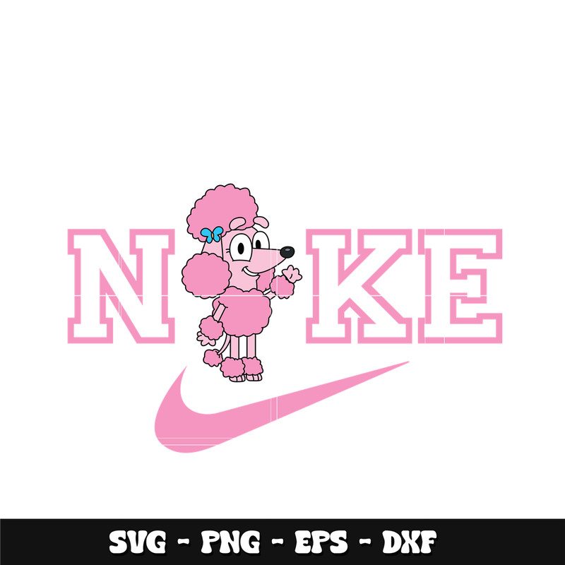 Nike x Coco Bluey Svg