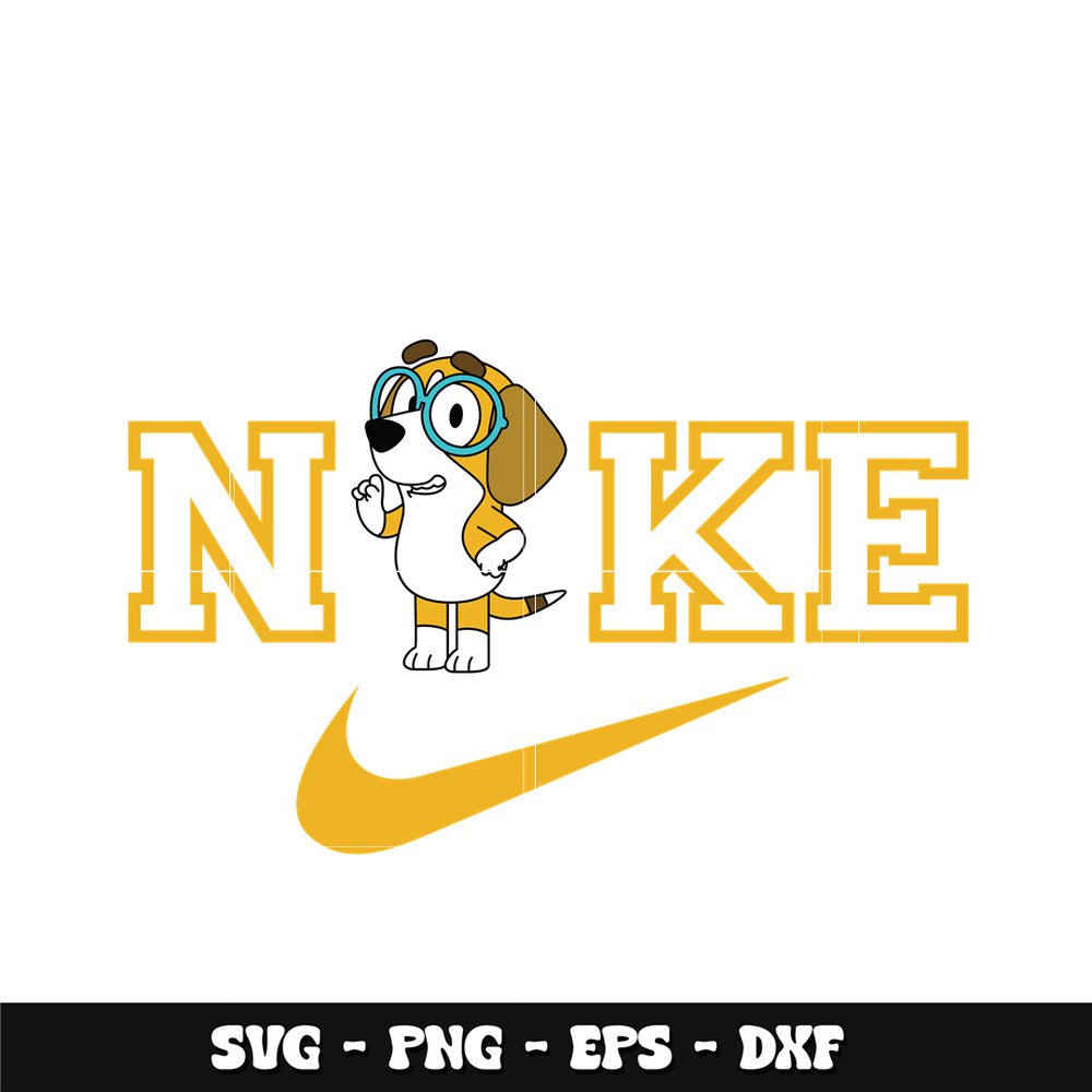 Swoosh Honey Bluey Svg
