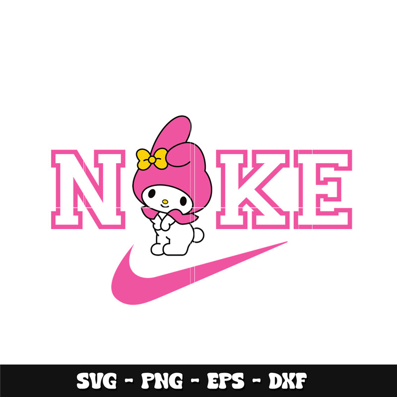 My Melody Nike Cute Svg