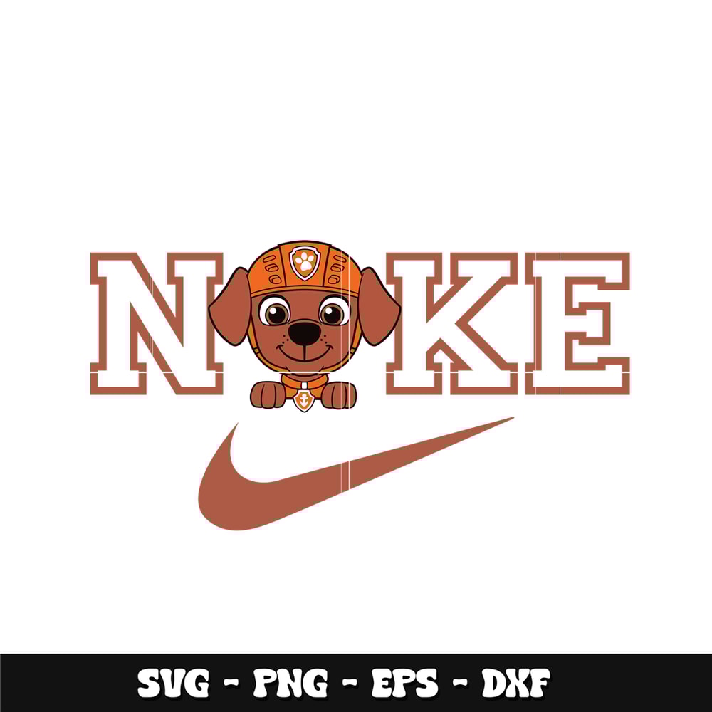 Swoosh Zuma Paw Patrol Svg